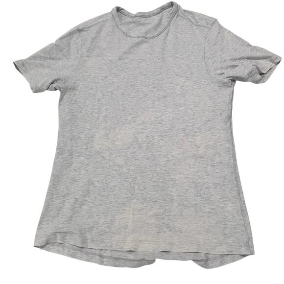 LULULEMON gray Men's basic layering undershirt base T-Shirt Size medium - Picture 8 of 8